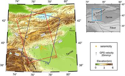 Present-Day Tectonic Deformation Partitioning Across South Tianshan From Satellite Geodetic Imaging